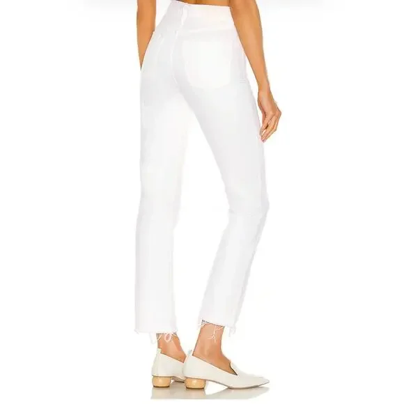 GRLFRND The Karolina High Rise Straight Crop Sz 24 - Picture 8 of 8